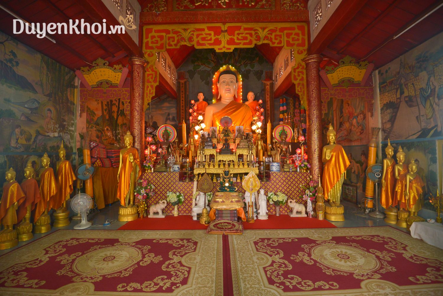 chùa Phật tích - Luang Phabang3